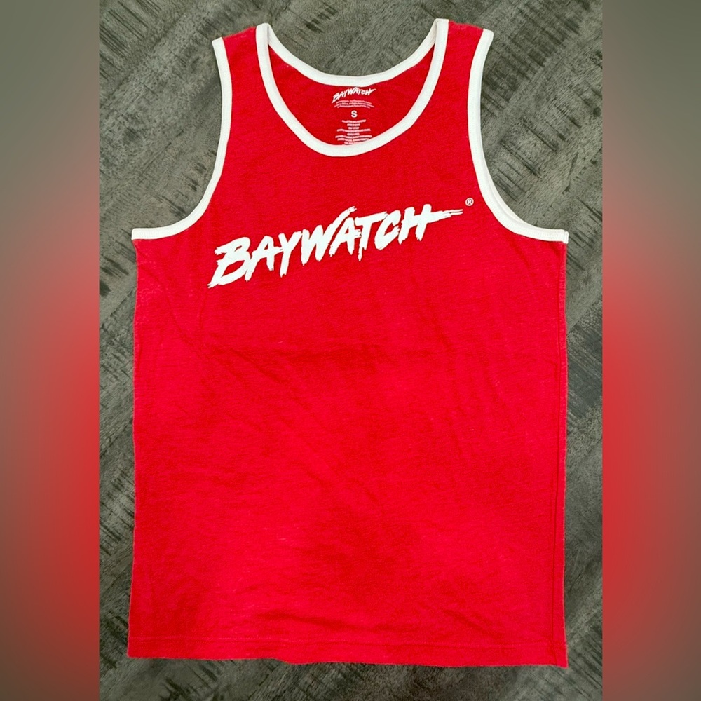 Red Athletic Tank Top for Sports